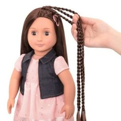 Our Generation Kaelyn with Style Book 18" Hair Play Doll -Little Doll World Shop unnamed file 1014
