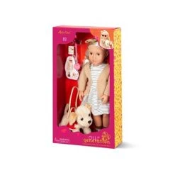 Our Generation 18" Doll with Plush Guide Dog - Marlow -Little Doll World Shop unnamed file 1027