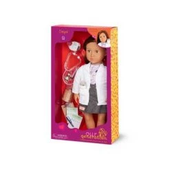Our Generation Daya with Plush Hamster 18" Pet Care Vet Doll -Little Doll World Shop unnamed file 1046