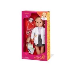 Our Generation Noemie with Plush Hamster 18" Pet Care Vet Doll -Little Doll World Shop unnamed file 1060