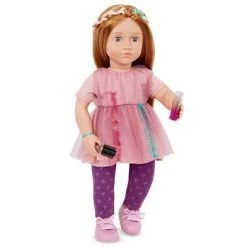 Our Generation Drew with Storybook 18" Poseable Hair Stylist Doll -Little Doll World Shop unnamed file 1086