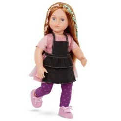 Our Generation Drew with Storybook 18" Poseable Hair Stylist Doll -Little Doll World Shop unnamed file 1087