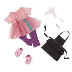 Our Generation Drew with Storybook 18" Poseable Hair Stylist Doll -Little Doll World Shop unnamed file 1088