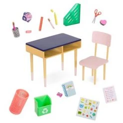 Our Generation Brilliant Bureau Home Desk Accessory Set for 18" Dolls -Little Doll World Shop unnamed file 11