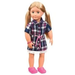 Our Generation Shannon with Book 18" Posable Travel Doll