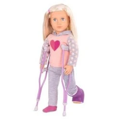Our Generation 18" Doll with Wheelchair - Martha & Heals on Wheels Bundle -Little Doll World Shop unnamed file 1264