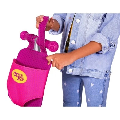 Our Generation By My Side Scooter with Light-up Wheels and 18" Doll Carrier 4 Our Generation By My Side Scooter with Light-up Wheels and 18" Doll Carrier - Image 4