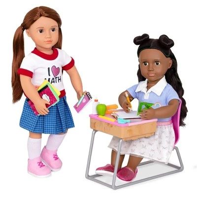 Our Generation Flying Colors School Desk & Supplies Accessory Set for 18" Dolls 3 Our Generation Flying Colors School Desk & Supplies Accessory Set for 18" Dolls