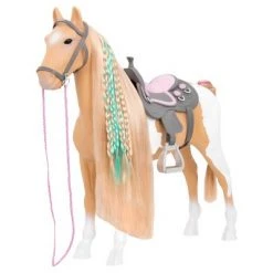 Our Generation From Hair to There Palomino Paint Horse Accessory Set for 18" Dolls -Little Doll World Shop unnamed file 19