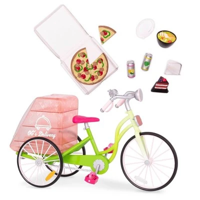 Our Generation Delivery Bike with Play Food for 18" Dolls 7 Our Generation Delivery Bike with Play Food for 18" Dolls - Image 5
