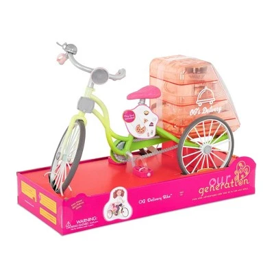 Our Generation Delivery Bike with Play Food for 18" Dolls 8 Our Generation Delivery Bike with Play Food for 18" Dolls - Image 6
