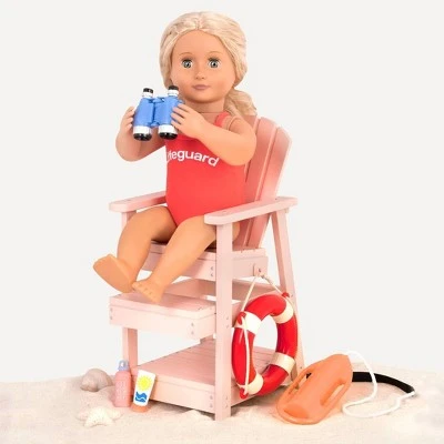 Our Generation Lifeguard Playset & Megaphone for 18" Dolls 4 Our Generation Lifeguard Playset & Megaphone for 18" Dolls - Image 2