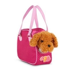 Our Generation Hop In Dog Carrier & Pet Plush Poodle for 18" Dolls -Little Doll World Shop unnamed file 342