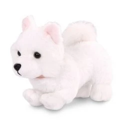 Our Generation American Eskimo Puppy with Posable Legs 6" Pet Dog Plush