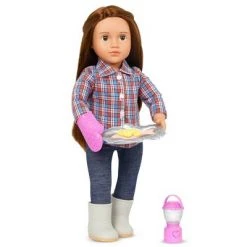 Our Generation Campfire Cookout Play Food & Light-Up Lantern Accessory Set for 18" Dolls -Little Doll World Shop unnamed file 396