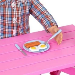 Our Generation Campfire Cookout Play Food & Light-Up Lantern Accessory Set for 18" Dolls -Little Doll World Shop unnamed file 397