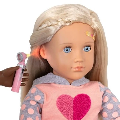 Our Generation Doctor Days Exam Table & Light-Up Otoscope Accessory Set for 18" Dolls 5 Our Generation Doctor Days Exam Table & Light-Up Otoscope Accessory Set for 18" Dolls - Image 3