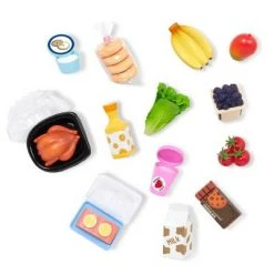 Our Generation Grocery Day Shopping Cart Pink & Yellow Accessory Set for 18" Dolls -Little Doll World Shop unnamed file 413