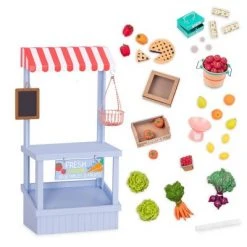 Our Generation Deluxe Accessory - Farmers' Market Set 8 Our Generation Deluxe Accessory - Farmers' Market Set -Little Doll World Shop unnamed file 427