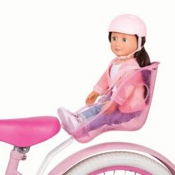 Our Generation Carry Me Bicycle Seat for 18" Dolls - Pink