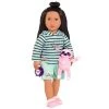 Our Generation Sleepy Sloth Pajama Outfit with Soft Plush for 18" Dolls -Little Doll World Shop unnamed file 462