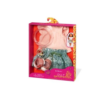 Our Generation All Aflutter Butterfly Outfit for 18" Dolls 6 Our Generation All Aflutter Butterfly Outfit for 18" Dolls - Image 4