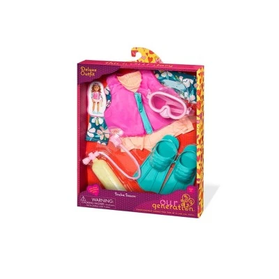 Our Generation Scuba Season Diving Outfit for 18" Dolls 6 Our Generation Scuba Season Diving Outfit for 18" Dolls - Image 4