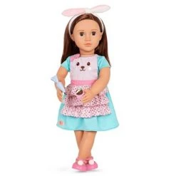 Our Generation Rabbits & Carrots Bunny-Themed Baking Outfit for 18" Dolls -Little Doll World Shop unnamed file 658