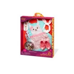 Our Generation Rabbits & Carrots Bunny-Themed Baking Outfit for 18" Dolls -Little Doll World Shop unnamed file 659