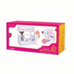 Our Generation Bunk Beds for 18" Dolls - Lilac Dream Bunks -Little Doll World Shop unnamed file 663