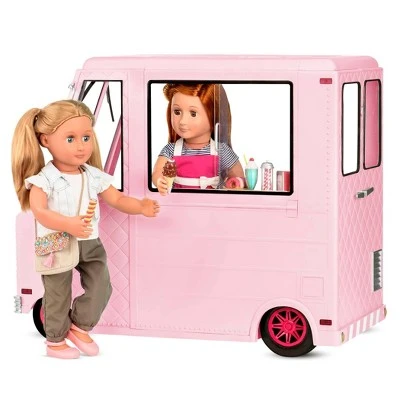 Our Generation Sweet Stop Ice Cream Truck - Pink 7 Our Generation Sweet Stop Ice Cream Truck - Pink - Image 5