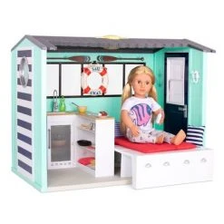 Our Generation Seaside Beach House Playset for 18" Dolls -Little Doll World Shop unnamed file 782