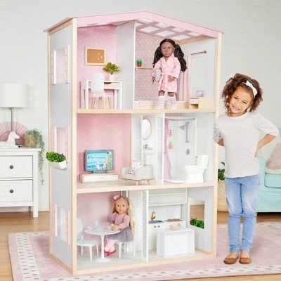 Our Generation Sweet Home Dollhouse & Furniture Playset for 18" Dolls 3 Our Generation Sweet Home Dollhouse & Furniture Playset for 18" Dolls - Image 2