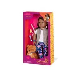 Our Generation Malia with Plush Dog Poodle 18" Doll & Pet Set -Little Doll World Shop unnamed file 879