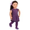 Our Generation Willow with Storybook & Plush Bunny 18" Posable Sleepover Doll -Little Doll World Shop unnamed file 893
