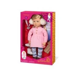 Our Generation Katelyn with Storybook & Outfit 18" Posable Ice Skating Doll -Little Doll World Shop unnamed file 903